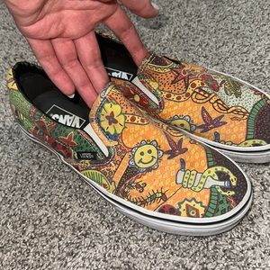 Funky slip on Vans